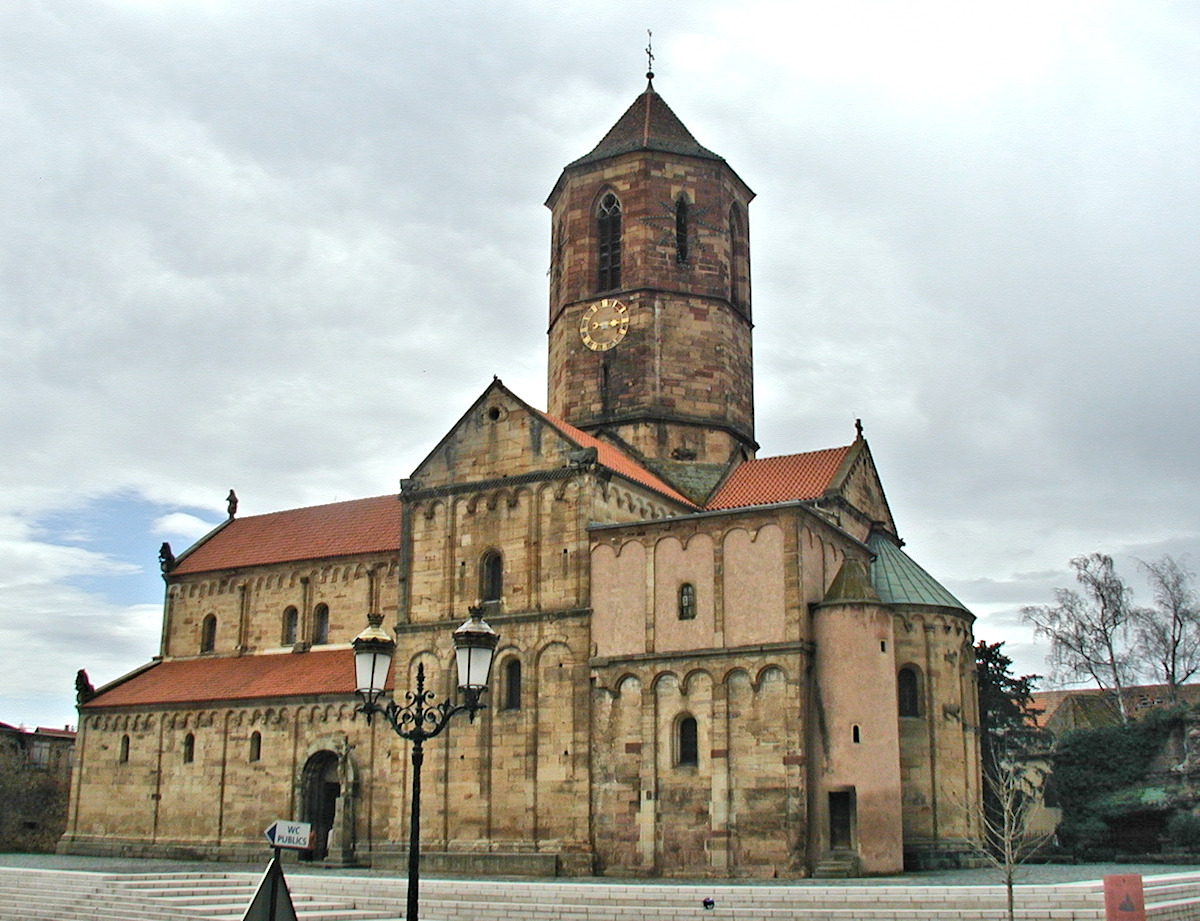 Romanische Kirche St. Peter und Paul, Rosheim